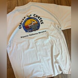 Mens Vintage Mexico Puerto Vallarta Tshirt Tee Size 2XL Yazbek Tag